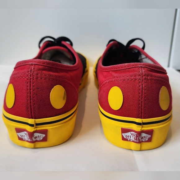 Vans X Disney 90th Anniversary Mickey Mouse (Men's 9) - Picture 7 of 9